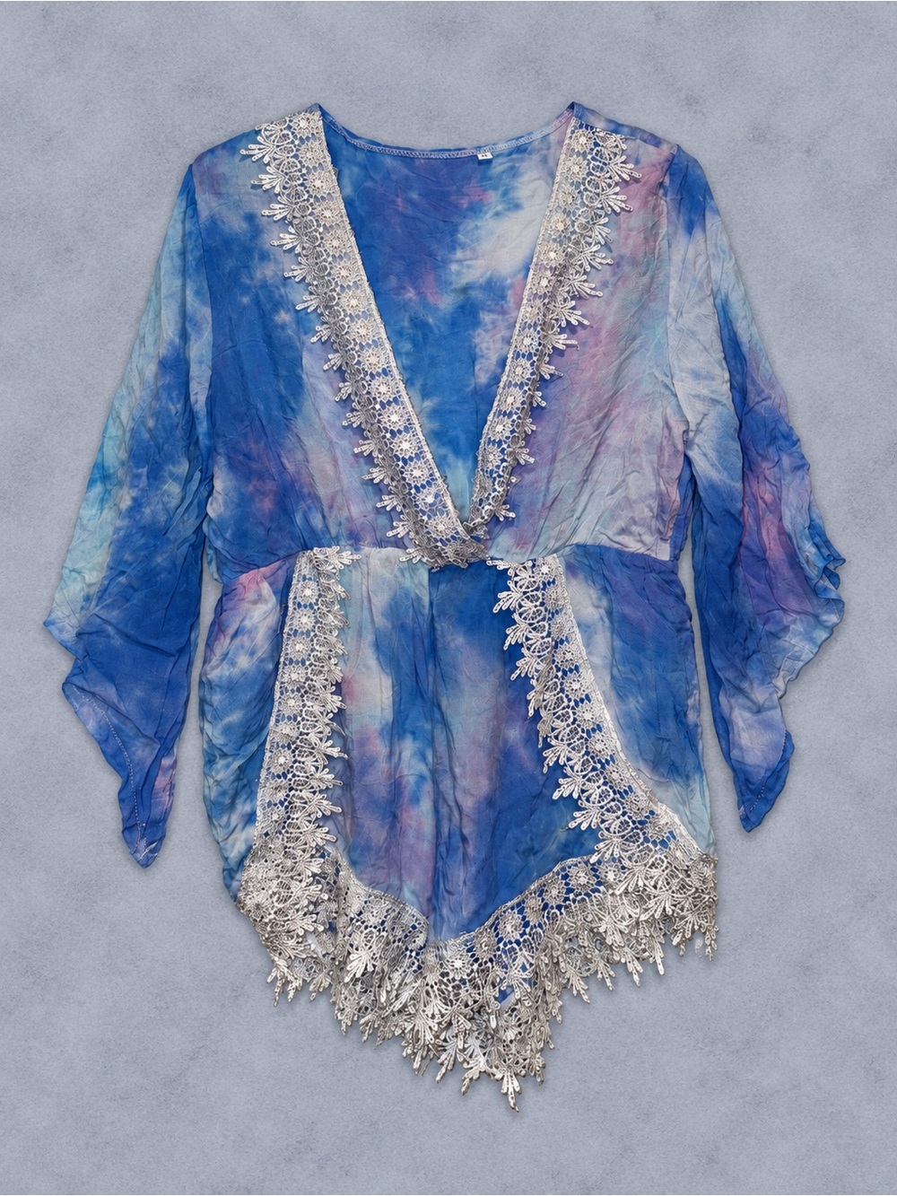 NWOT - Womens Tie Dye Romper Size XL
